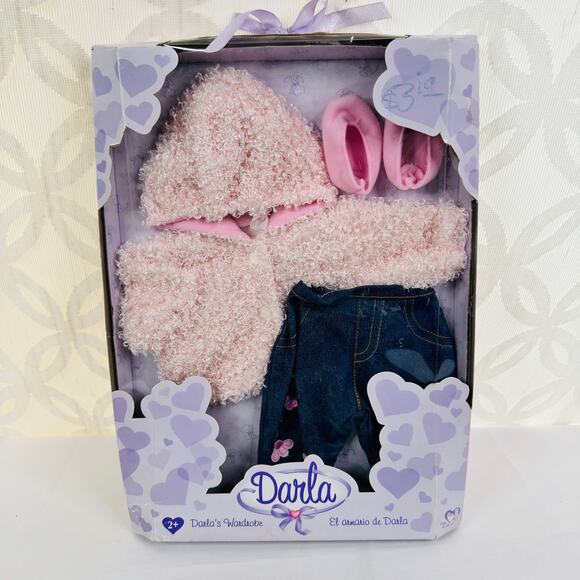 5 for $25| You & Me Darla Playtime Outfit for 18" Doll Clothes 2007 Hoodie Jeans - Picture 2 of 7